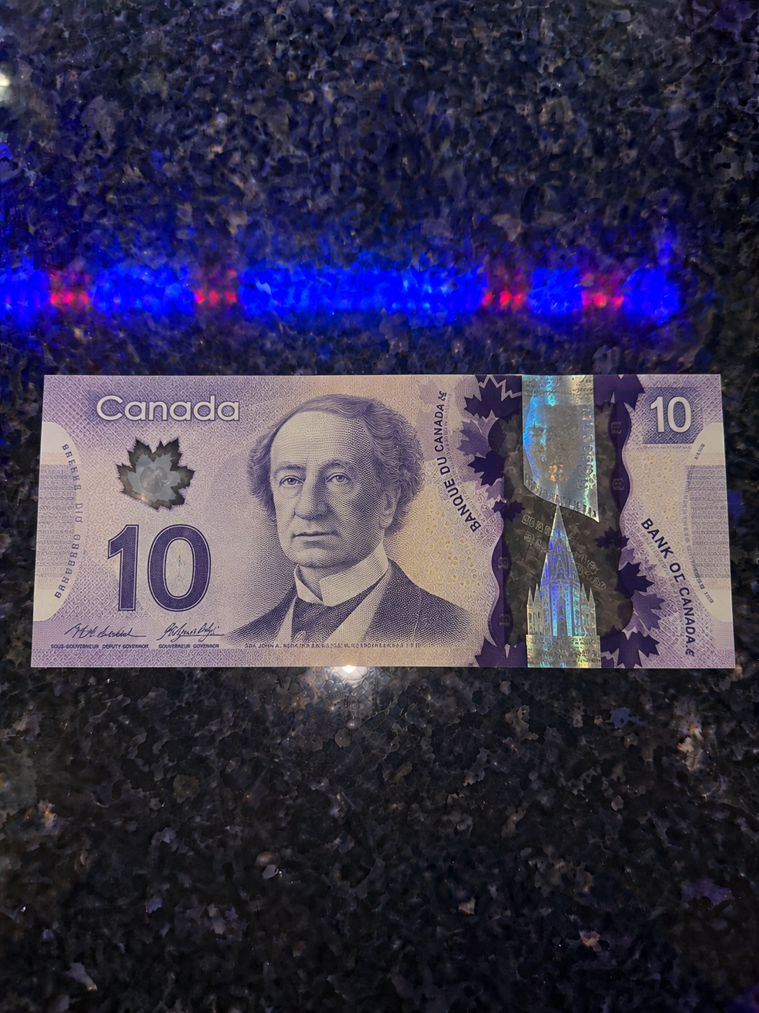 CAD 10 fake money