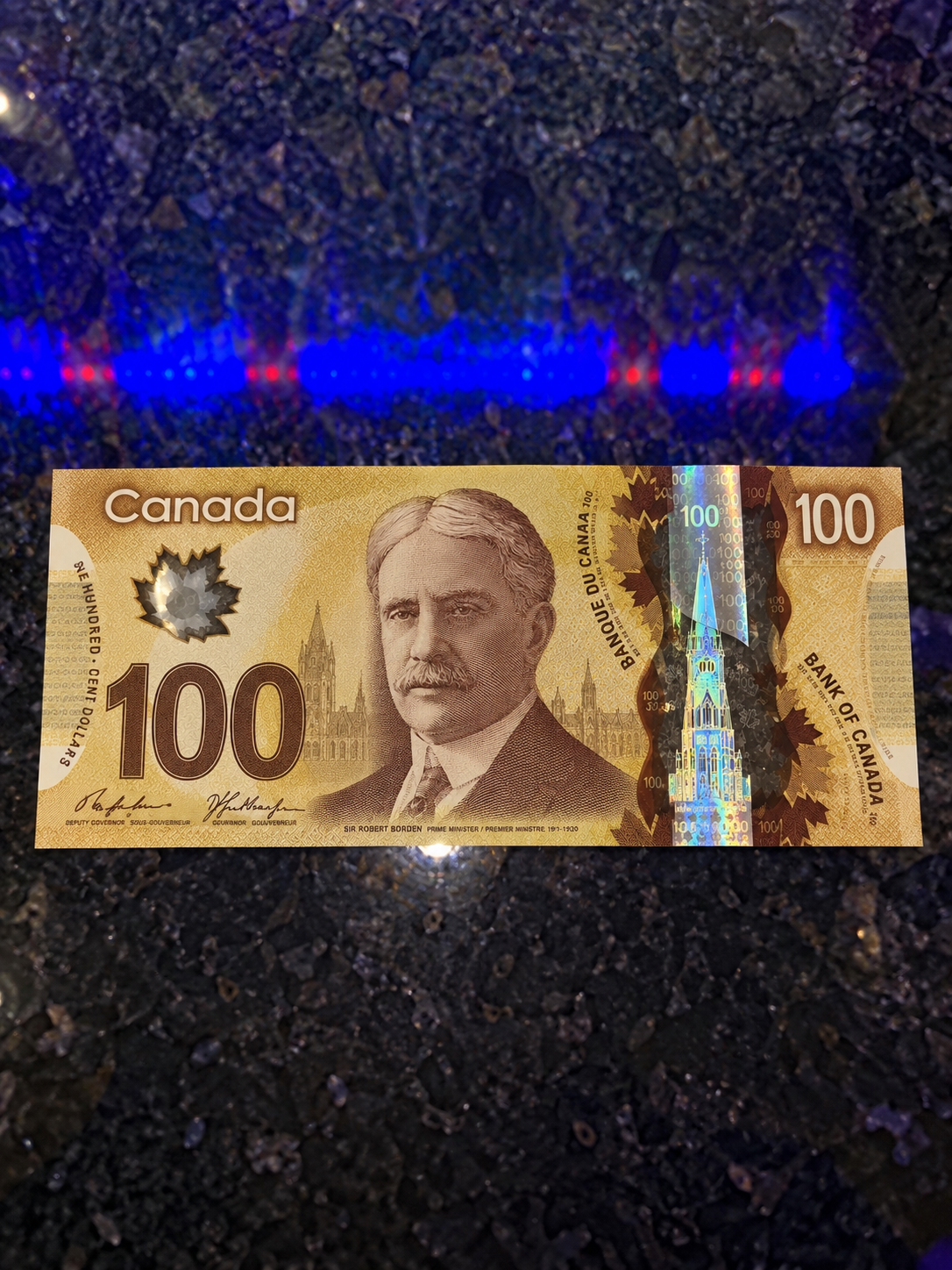 CAD 100 fake money
