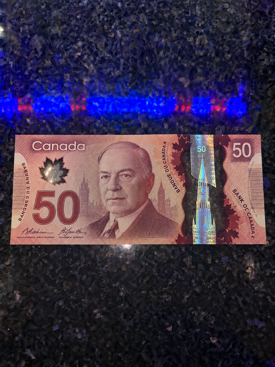 CAD 50 fake money