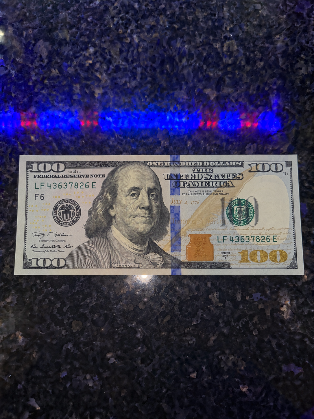 USD 100 fake money